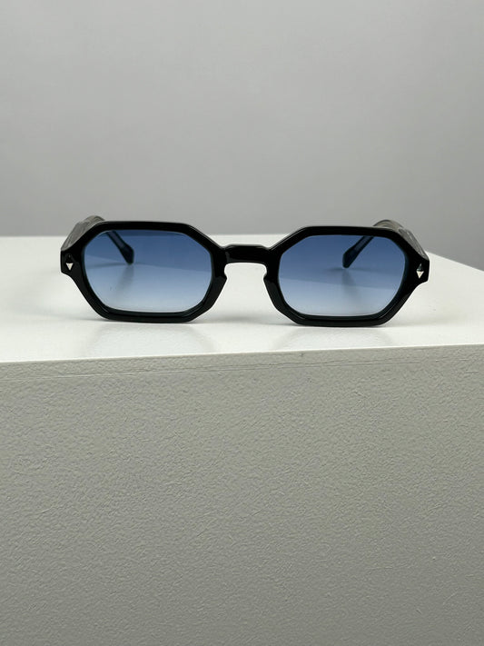 LXRYCLB® Azure – Luxe Blauwe Zonnebril | Unisex | Limited Edition